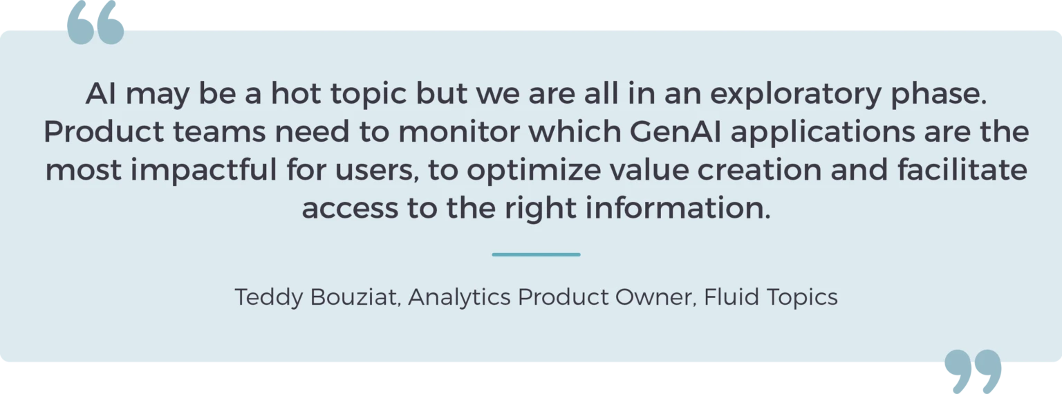 AI analytics quote.