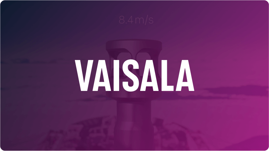 Case study cover for Vaisala.