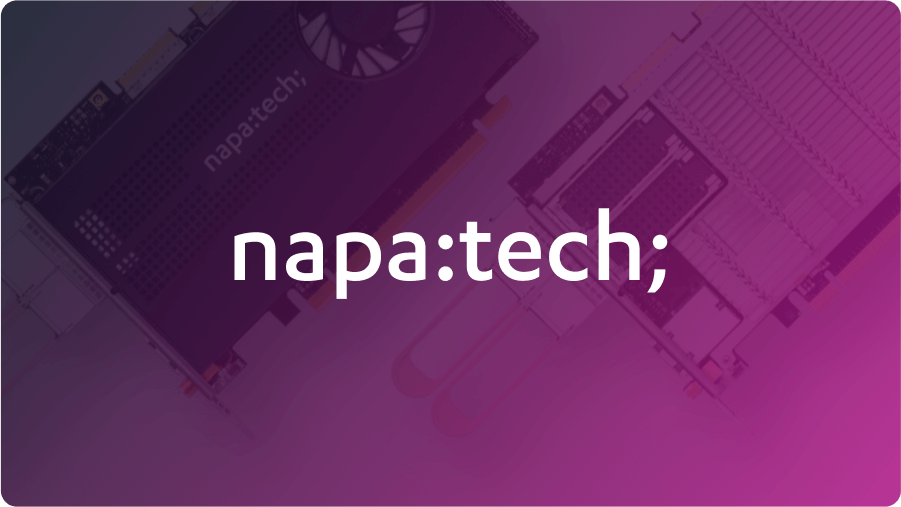 Case study cover for napatech.