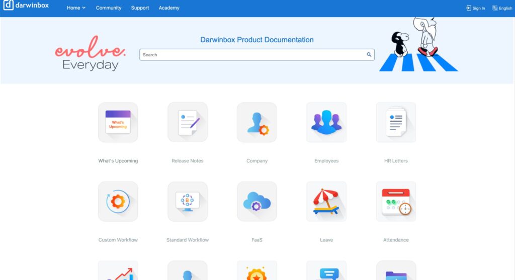 Darwinbox documentation portal