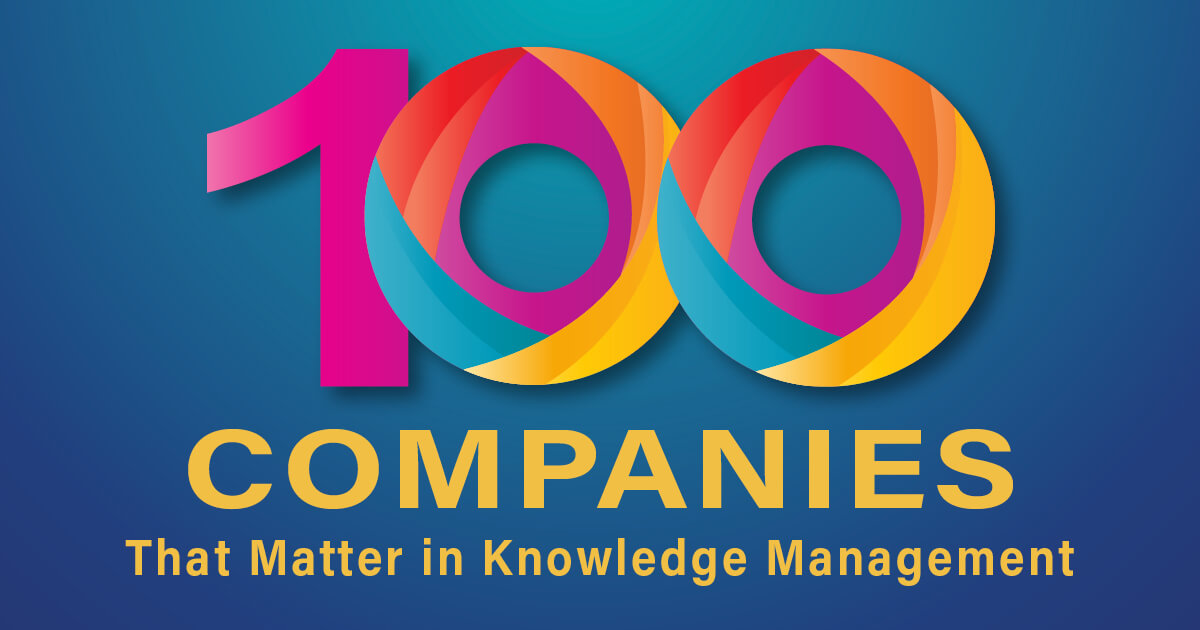 Fluid Topics Named One of KMWorld’s 100 Companies That Matter in Knowledge Management
