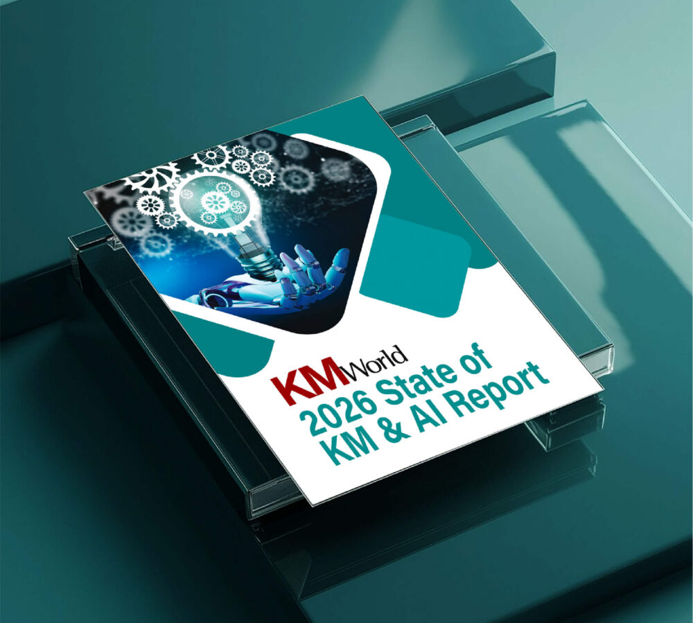 Cover of KMWorld Report AI