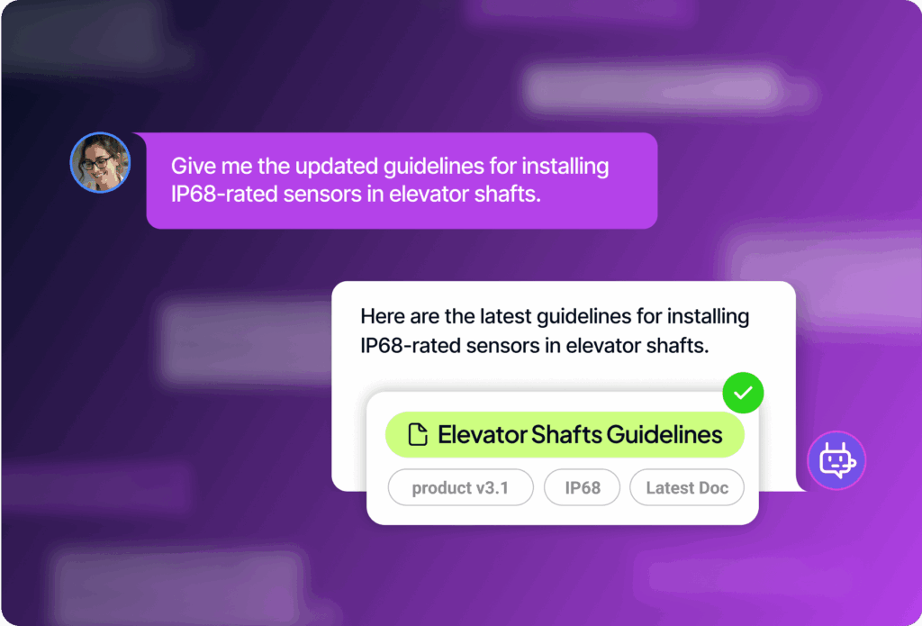 Phone screenshot showing updated IP68 waterproofing guidelines for product v3.1.