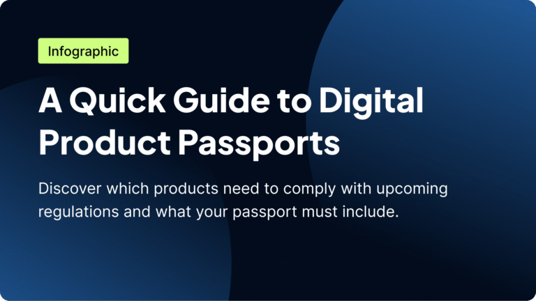Thumbnail of the quick guide to digital product passports.