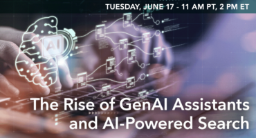 KMWorld Webinar on GenAI Assistants.