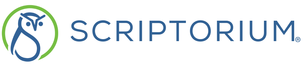 Scriptorium logo.